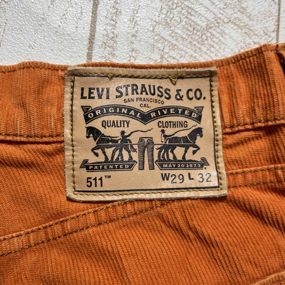 Levi's(リーバイス)の【LEVI'S】リーバイス 511 SLIM スリムフィット コーデュロイパンツ メンズのパンツ(その他)の商品写真