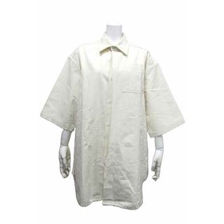 ジルサンダー(Jil Sander)の【中古】JIL SANDER ジルサンダー  トップス レディース バックロゴプリント オーバーサイズ JSMQ744142 MQ240100(シャツ/ブラウス(半袖/袖なし))