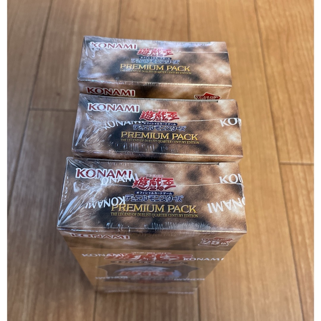 遊戯王 決闘者伝説25th PREMIUM PACK 東京ドーム 3BOX 遊戯王 決闘者伝説25th PREMIUM PACK 東京ドーム 3BOX