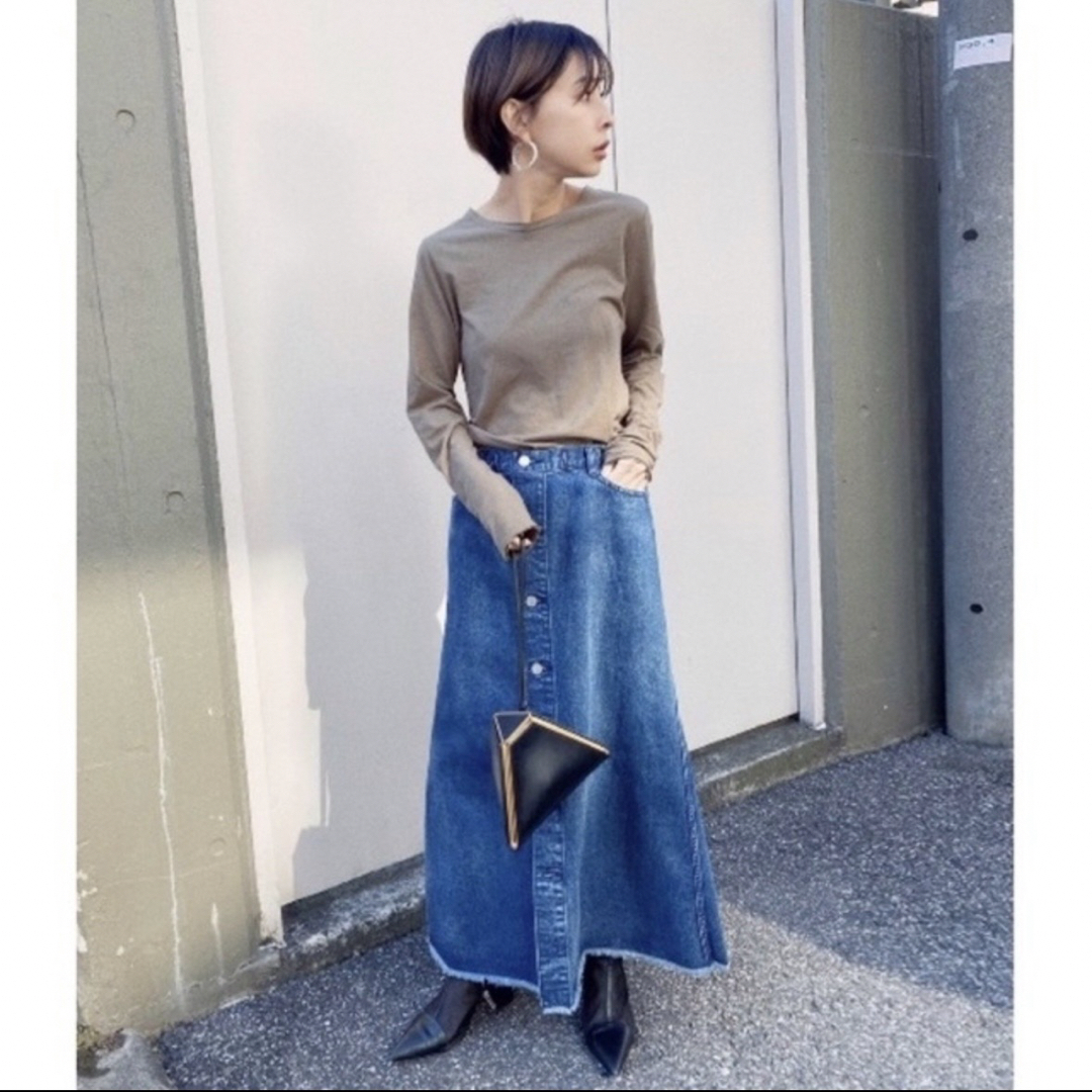 Ameri VINTAGE(アメリヴィンテージ)のAmeri  新品♡ 4WAY DENIM DRESS COAT Ｍサイズ♡ レディースのワンピース(ロングワンピース/マキシワンピース)の商品写真