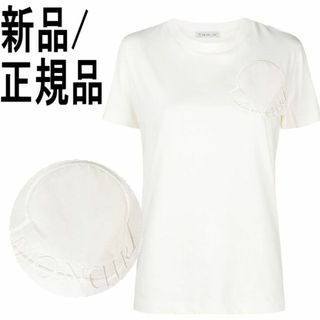 モンクレール(MONCLER)の●新品/正規品● MONCLER Big ロゴ 刺繍のレタリング(Tシャツ(半袖/袖なし))