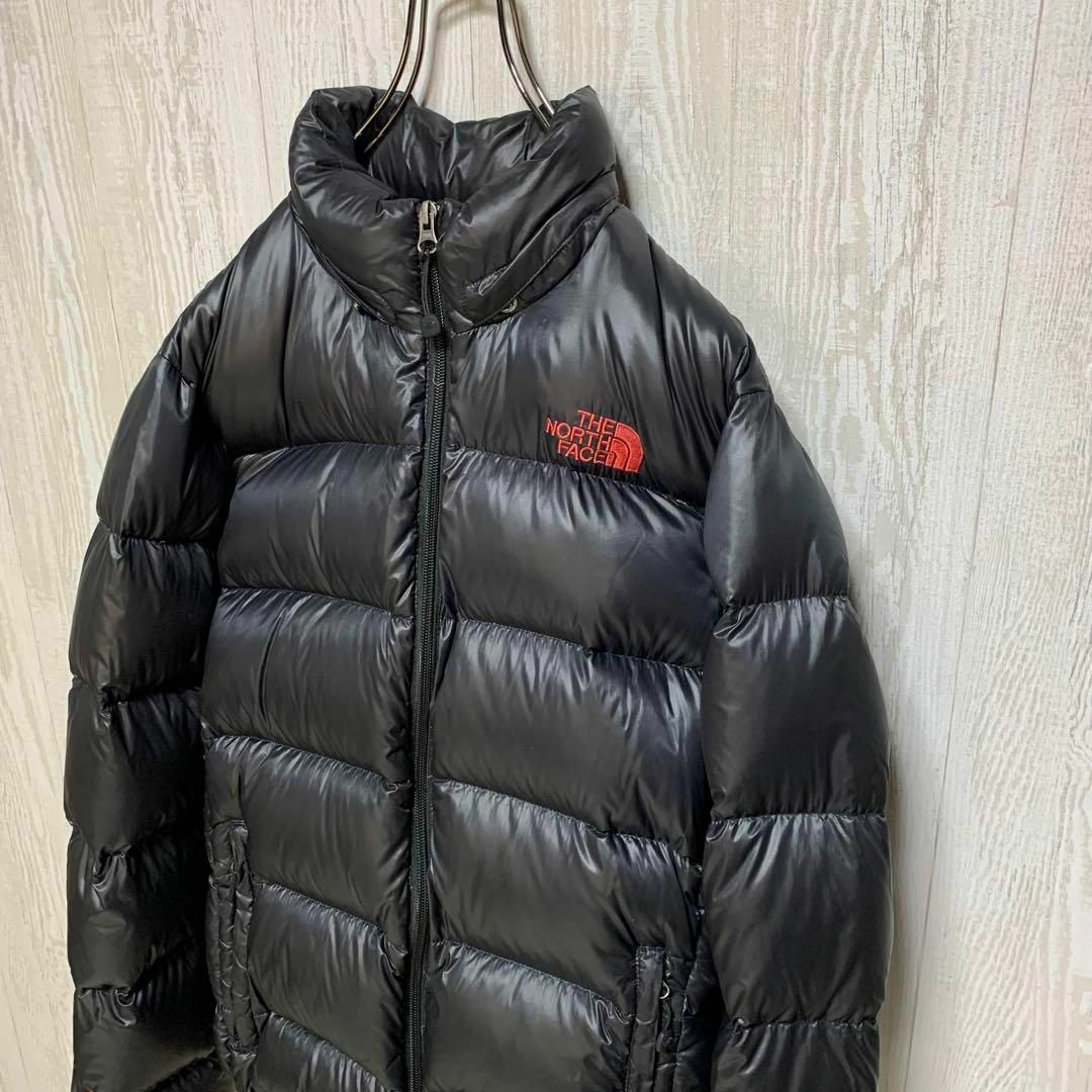 THE NORTH FACE(ザノースフェイス)の【人気】ノースフェイス　ヌプシ　ダウン　ブラック　レディース3L　メンズL相当 レディースのジャケット/アウター(ダウンベスト)の商品写真