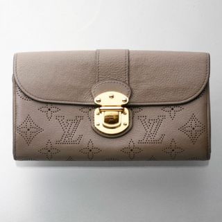 ルイヴィトン(LOUIS VUITTON)のK3438 ヴィトン マヒナ イリス 二つ折 長財布 M58139 フランス製(財布)