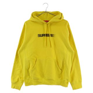 シュプリーム(Supreme)のSUPREME シュプリーム 20SS Motion Logo Hooded Sweatshirt モーションロゴフーデッドスウェットシャツ プルオーバーパーカー イエロー(パーカー)