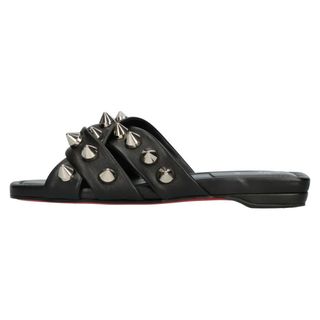 クリスチャンルブタン(Christian Louboutin)のCHRISTIAN LOUBOUTIN クリスチャンルブタン ミス スパイク クラブ サンダル ビッグスタッズ レザー ブラック(サンダル)