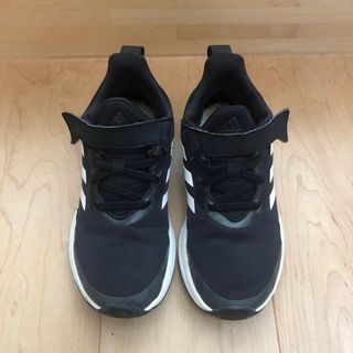 アディダス(adidas)のアディダス　ベルクロ　スニーカー　21.0 ブラック(スニーカー)