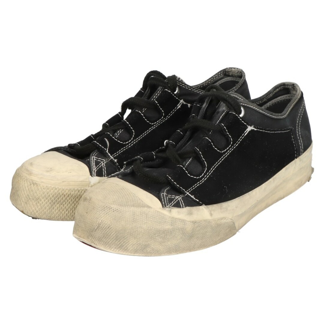 Needles(ニードルス)のNeedles ニードルス Asymmetric Ghillie Sneaker レースアップ ローカットスニーカー ブラック メンズの靴/シューズ(スニーカー)の商品写真