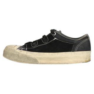 ニードルス(Needles)のNeedles ニードルス Asymmetric Ghillie Sneaker レースアップ ローカットスニーカー ブラック(スニーカー)