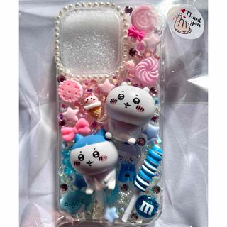 ちいかわ　ハチワレ　iPhoneケース(iPhoneケース)