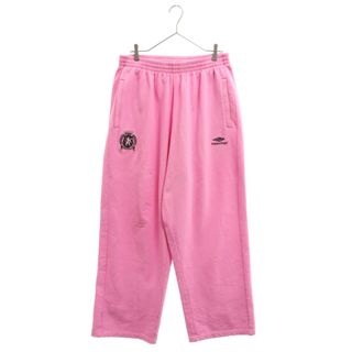 バレンシアガ(Balenciaga)のBALENCIAGA バレンシアガ 24SS SOCCER BUGGY SWEAT PANT 777708 TPVW3 サッカーバギー スウェットロングパンツ ピンク ロゴ刺繍(その他)