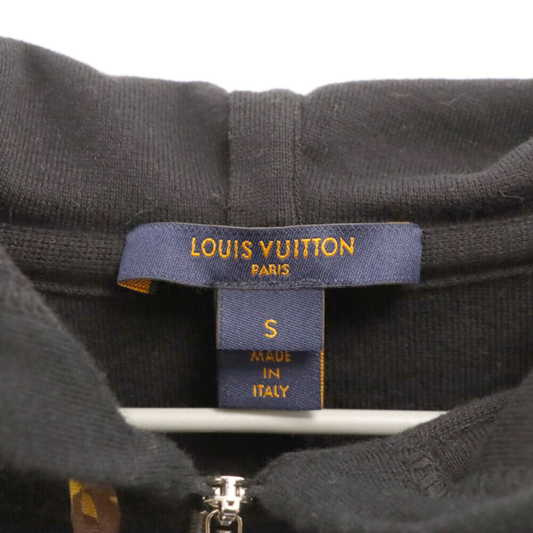 LOUIS VUITTON(ルイヴィトン)のLOUIS VUITTON ルイヴィトン poncho Hooded cape cashmere RW191W DMQ FGKC09 ポンチョ カシミヤ ハーフジップ フーディッド モノグラムジップ レディース レディースのジャケット/アウター(その他)の商品写真