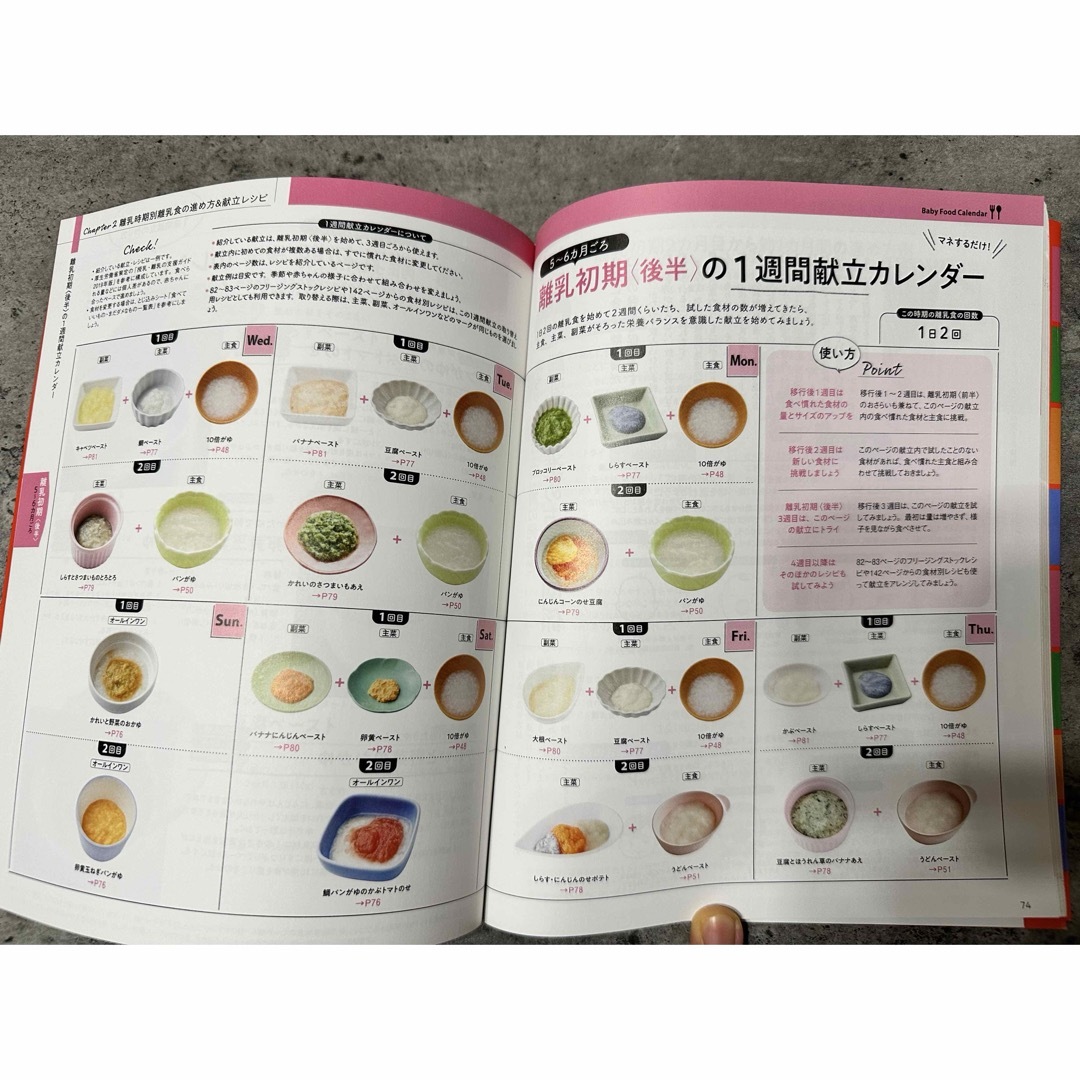 Benesse(ベネッセ)の最新！初めての離乳食新百科ｍｉｎｉ エンタメ/ホビーの雑誌(結婚/出産/子育て)の商品写真