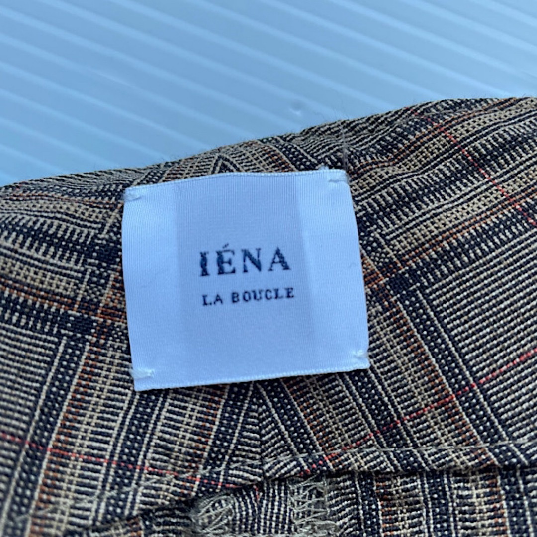 IENA(イエナ)のIENA イエナ　ワイドパンツ　ベージュ　ブラウン　黒　34 レディースのパンツ(カジュアルパンツ)の商品写真