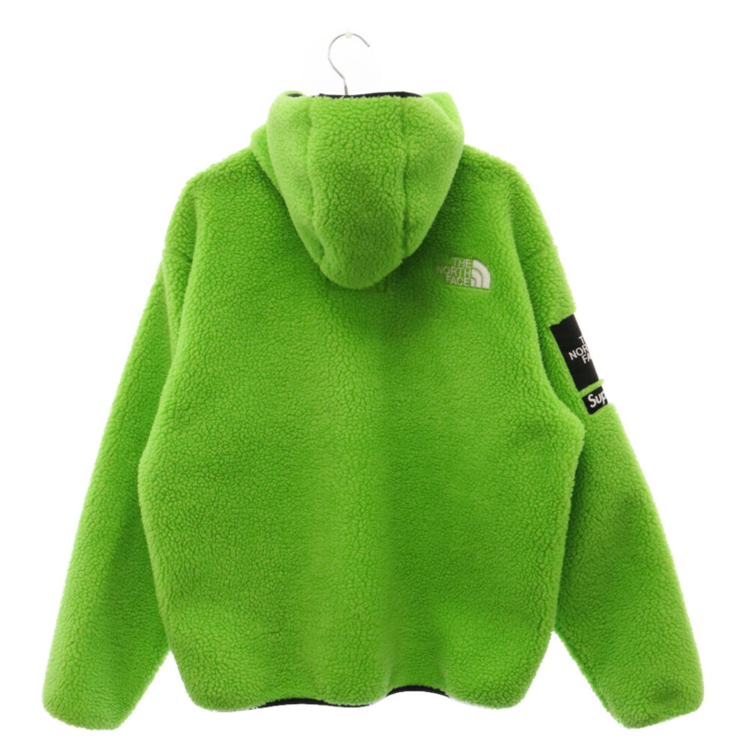 Supreme(シュプリーム)のSUPREME シュプリーム 20AW×THE NORTH FACE S Logo Hooded Fleece Jacket NT62004I ノースフェイス Sロゴフーデッドフリースジャケット グリーン メンズのジャケット/アウター(フライトジャケット)の商品写真