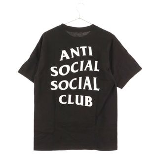 アンチソーシャルソーシャルクラブ(ANTI SOCIAL SOCIAL CLUB)のANTI SOCIAL SOCIAL CLUB アンチソーシャルソーシャルクラブ ロゴプリントクルーネック半袖Tシャツ ブラック(Tシャツ/カットソー(半袖/袖なし))