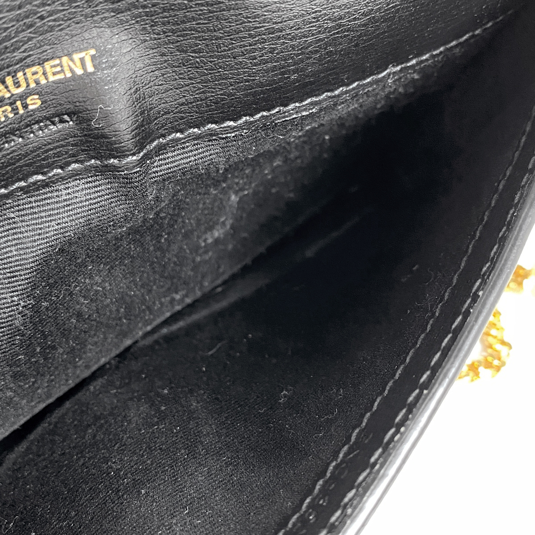 Saint Laurent(サンローラン)のイヴ・サンローラン ロゴ フォンホルダー レディース 【中古】 レディースのバッグ(ショルダーバッグ)の商品写真