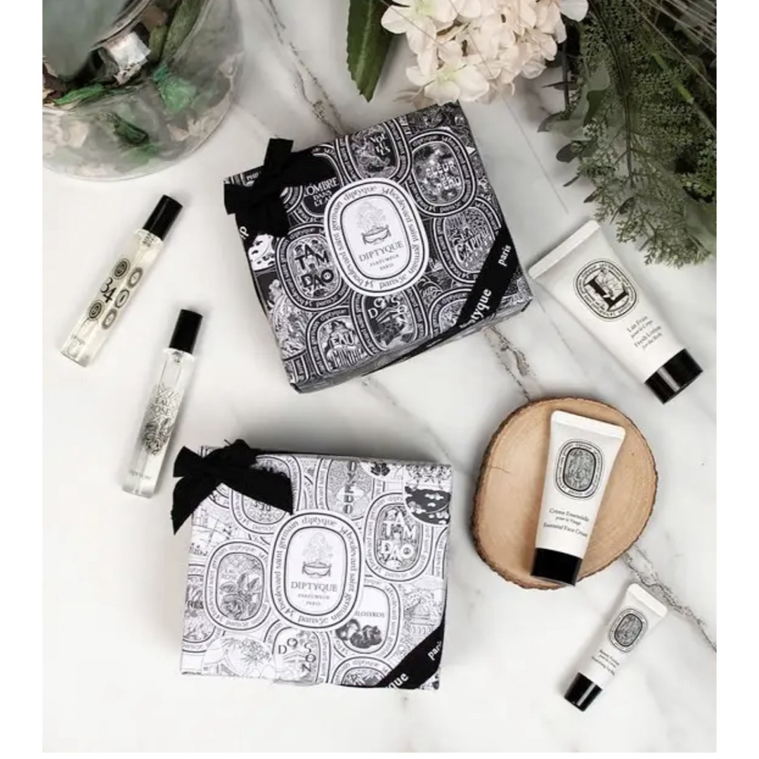 diptyque(ディプティック)の<Diptyque> カタール航空アメニティセット エンタメ/ホビーのコレクション(ノベルティグッズ)の商品写真