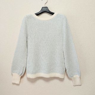 フォクシーブティック(FOXEY BOUTIQUE)のFOXEY BOUTIQUE　フォクシー　コットンニット　春ニット　セーター(ニット/セーター)