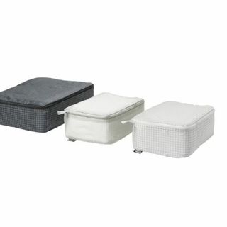 イケア(IKEA)のIKEA RENSARE 衣類用バッグ 3点セット(その他)