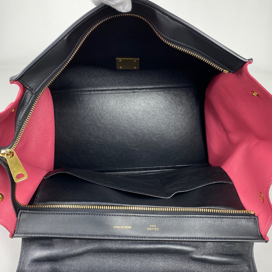 celine(セリーヌ)のセリーヌ トラペーズ ハンドバッグ レディース 【中古】 レディースのバッグ(ハンドバッグ)の商品写真