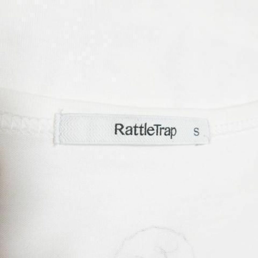 RATTLE TRAP(ラトルトラップ)のラトルトラップ Tシャツ 半袖 プリント アロハ S 白 220725AO2A メンズのトップス(Tシャツ/カットソー(半袖/袖なし))の商品写真