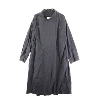 Maison Margiela メゾンマルジェラ 21SS OVERSIZED BELTED TRENCH COAT ナイロン トレンチコート ブラック S50AH0095