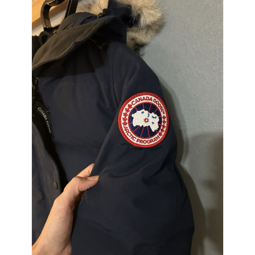 美品 カナダグース xs ネイビー ダウンジャケット 美品 カナダグース xs ネイビー ダウンジャケット