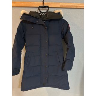 カナダグース(CANADA GOOSE)の美品 カナダグース xs ネイビー(ダウンジャケット)