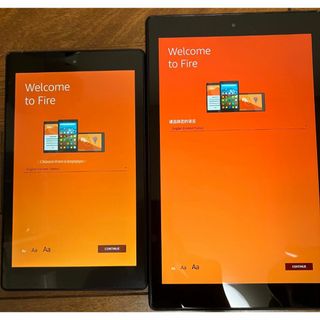 アマゾン(Amazon)のAmazon Fire HD10(2017)＆Fire HD8(2017)(タブレット)