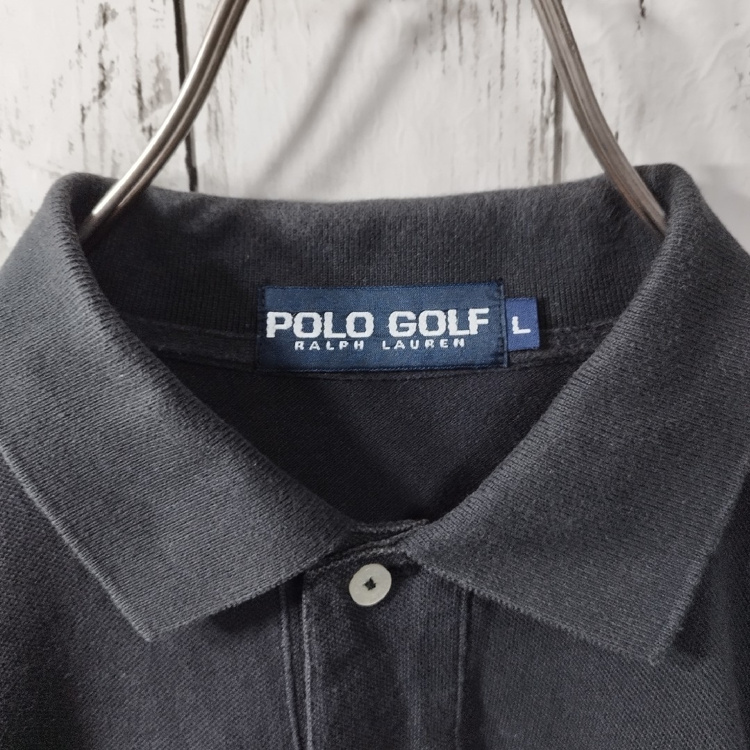 Polo Golf(ポロゴルフ)の【POLO GOLF】Long Sleeve Solo Shirt　D279 メンズのトップス(ポロシャツ)の商品写真