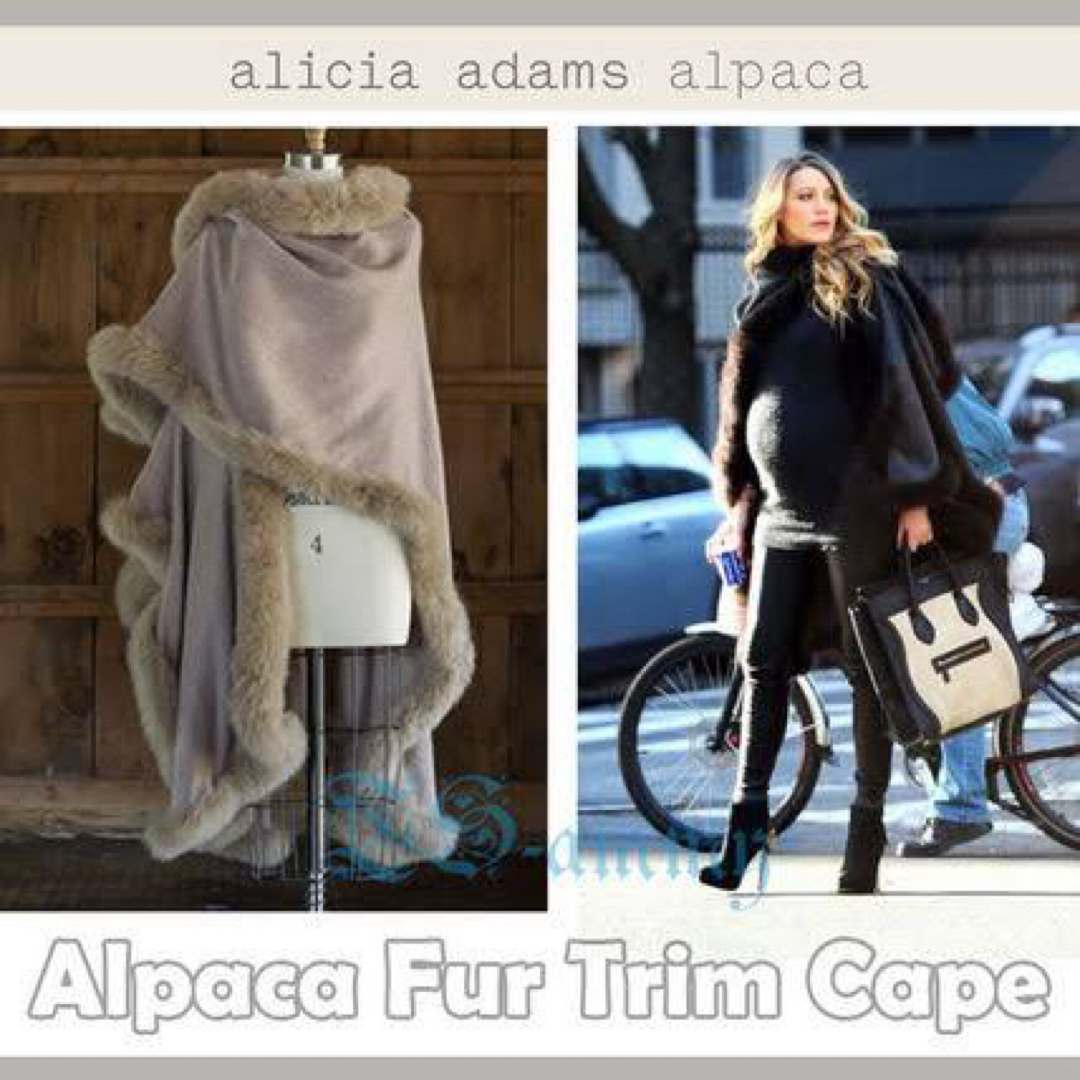 alicia adams alpaca(アリシアアダムスアルパカ)のAlicia Adams alpaca  ストール レディースのファッション小物(ストール/パシュミナ)の商品写真