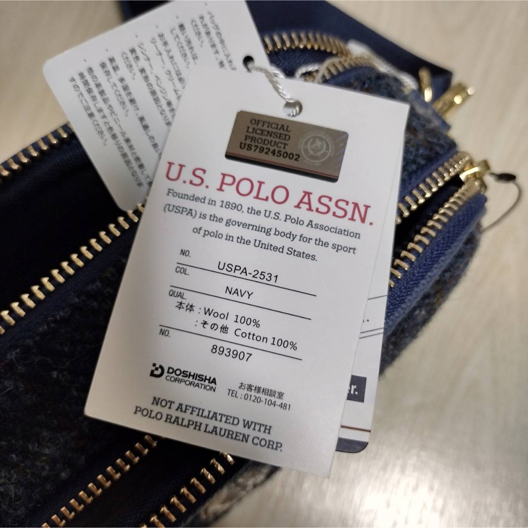 U.S. POLO ASSN.(ユーエスポロアッスン)の新品U.S POLO ASSN.ポロショルダーバッグ2way US2531NY レディースのバッグ(ショルダーバッグ)の商品写真