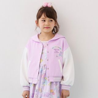 最終価格になりました❣️最終価格　自宅保管未使用　リボン刺繍メゾピアノ  パーカー　リバーシブル　150