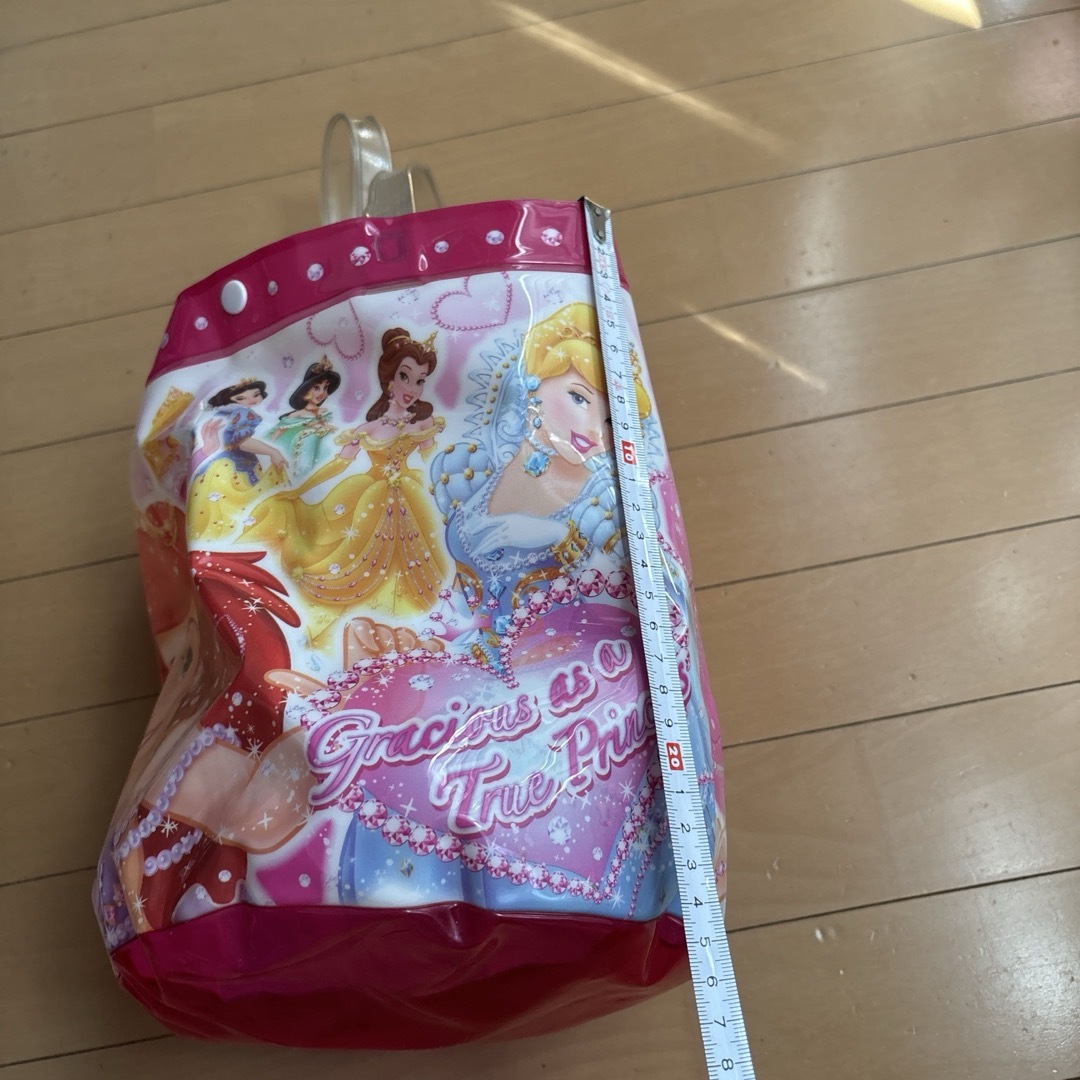 Disney(ディズニー)のDisney プリンセス　スイミングバッグ　アリエル　ピンク　プールバッグ キッズ/ベビー/マタニティのこども用バッグ(その他)の商品写真