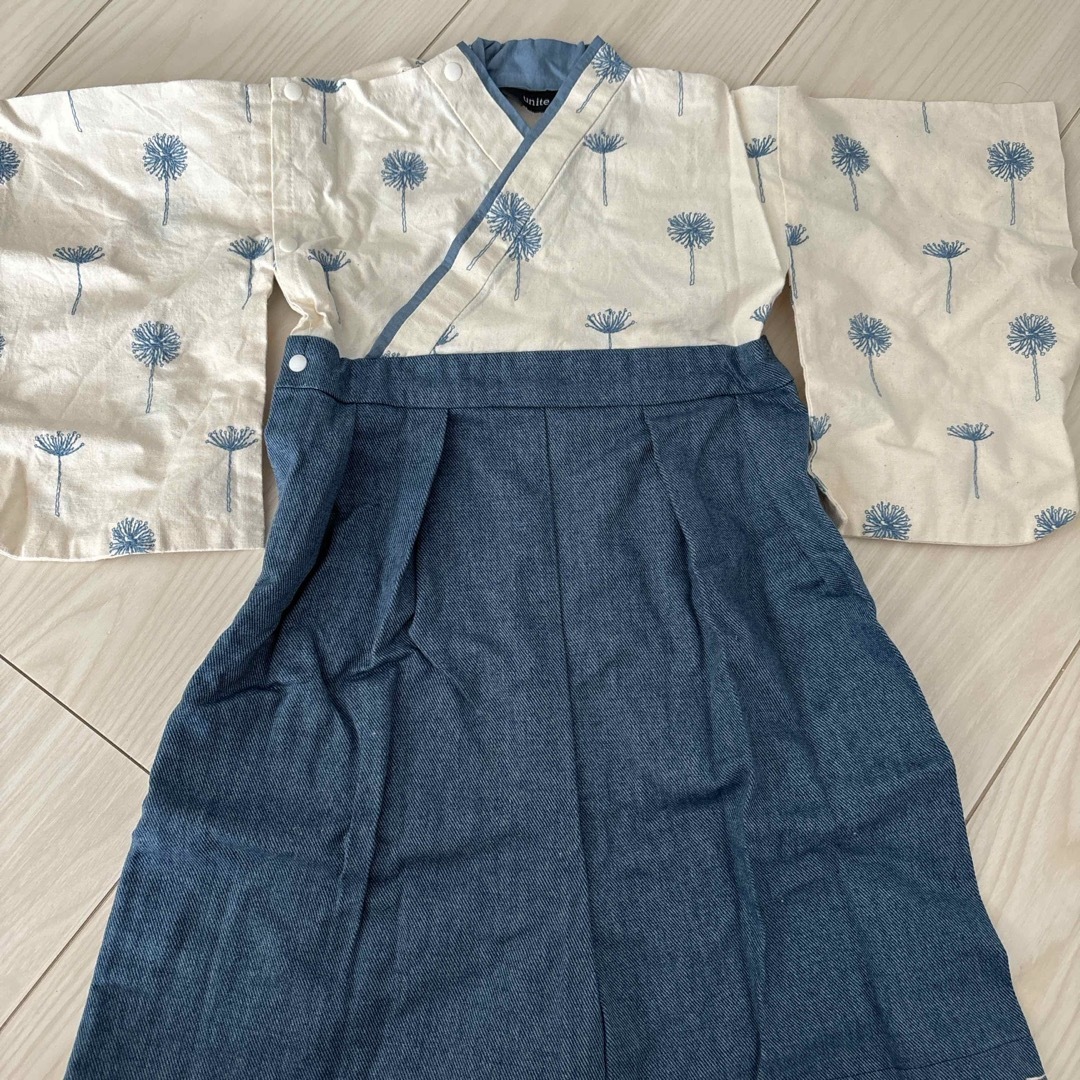 ベビー用　袴 キッズ/ベビー/マタニティのベビー服(~85cm)(和服/着物)の商品写真
