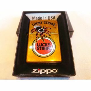 ジッポー(ZIPPO)のZIPPO ラッキーストライク タランチュラ2015年製(タバコグッズ)