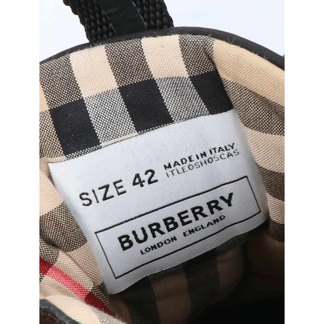 BURBERRY(バーバリー)のバーバリー 【美品】アーサー ヴィンテージチェック ロートップスニーカー 42 メンズの靴/シューズ(スニーカー)の商品写真