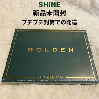 JUNGKOOK GOLDEN 緑 SHINE ジョングク アルバム (K-POP/アジア)