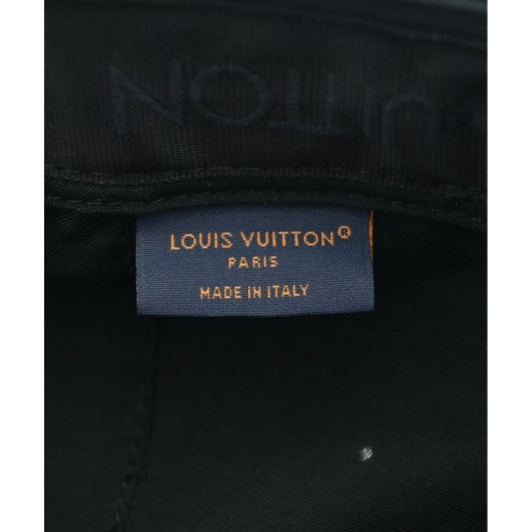 LOUIS VUITTON(ルイヴィトン)のLOUIS VUITTON ルイヴィトン キャップ - 黒x紫x白 【古着】【中古】 レディースの帽子(キャップ)の商品写真