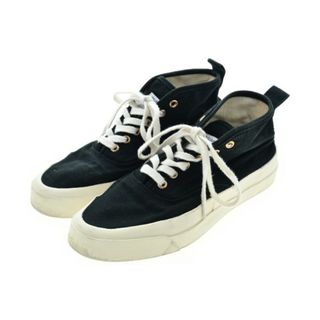 MAISON KITSUNE メゾンキツネ スニーカー 22.5cm 黒 【古着】【中古】(スニーカー)