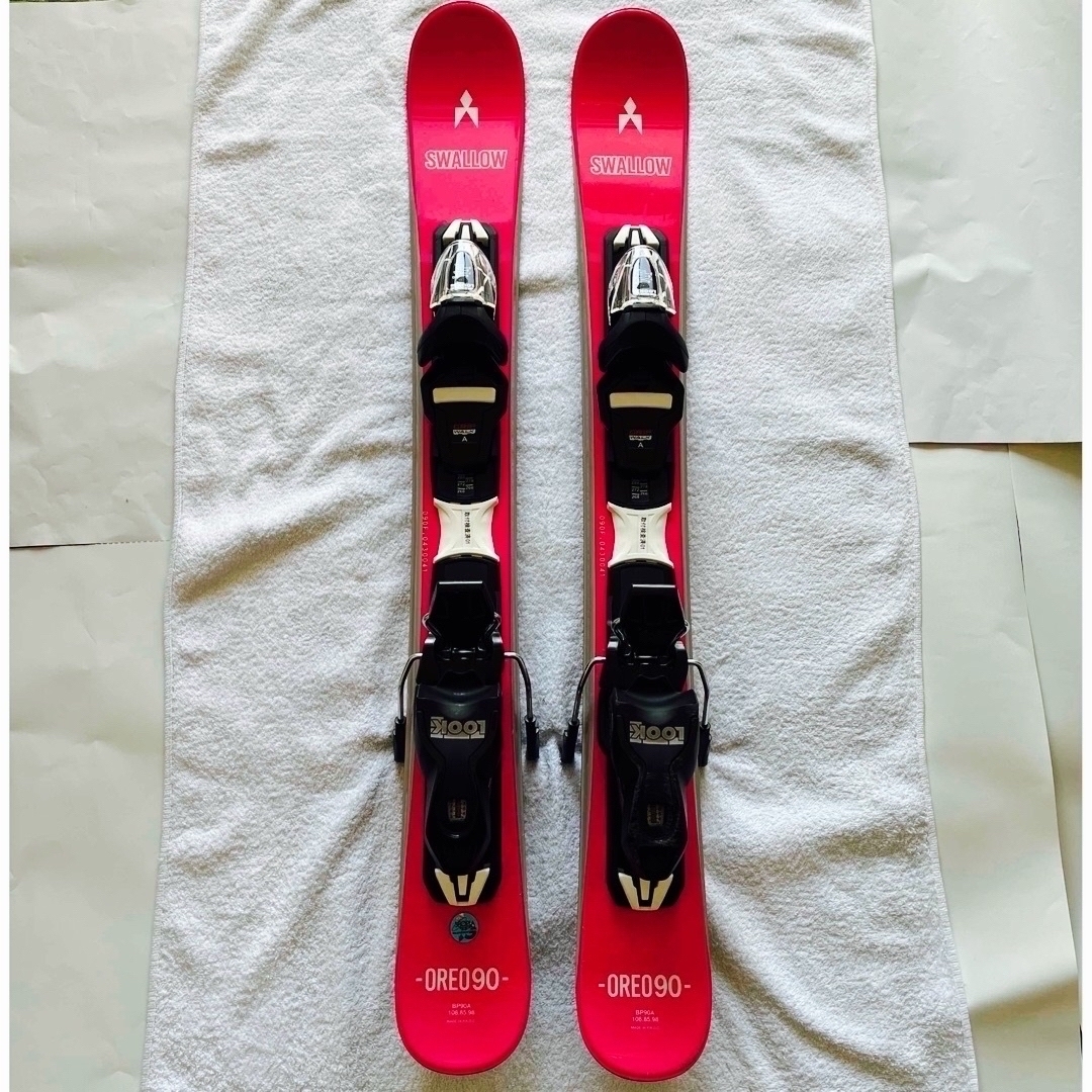 【送料込】SWALLOW スキー板 ファンスキー・ショートスキー 90センチ スポーツ/アウトドアのスキー(板)の商品写真