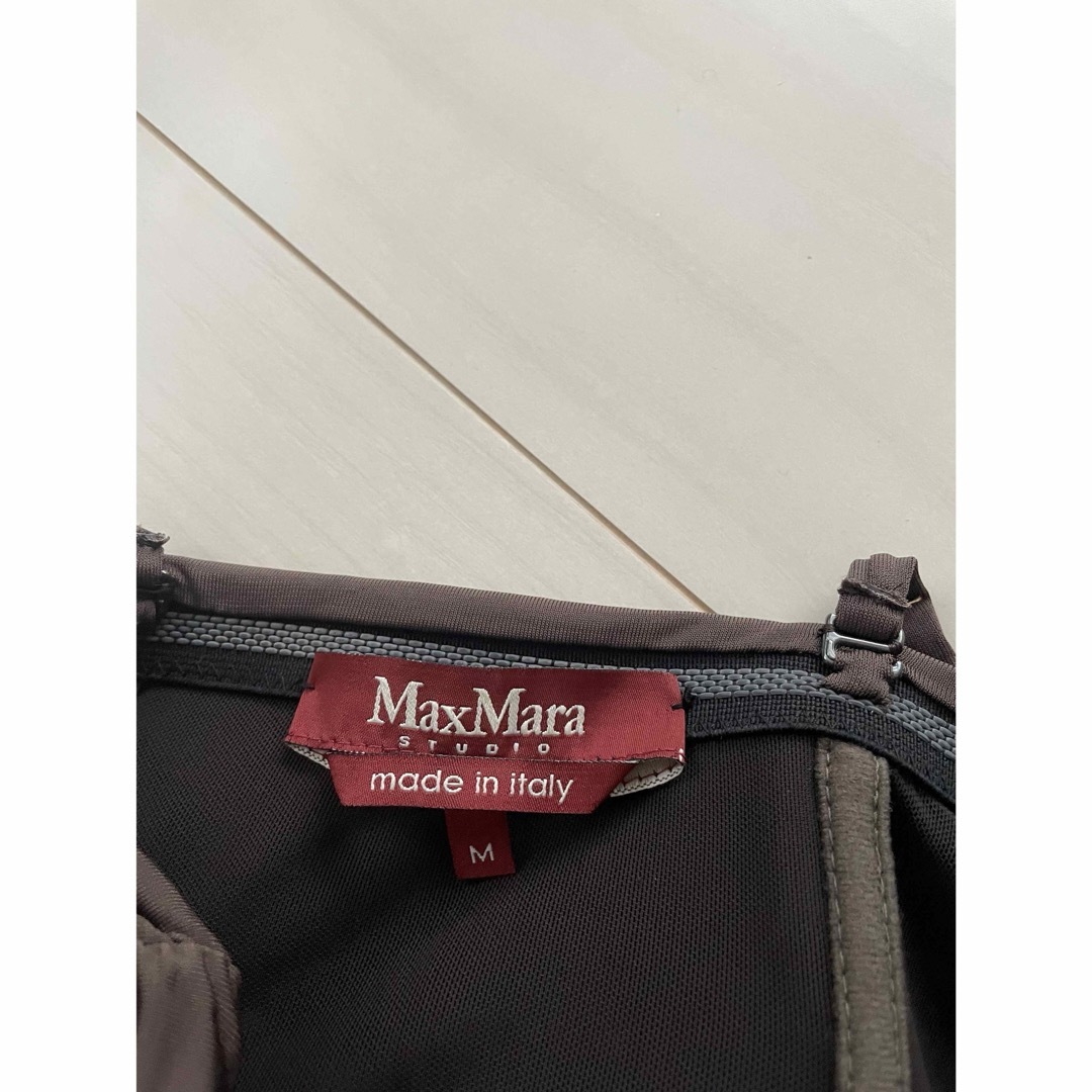 Max Mara(マックスマーラ)のMax Maraキャミソールワンピース美品 レディースのワンピース(ひざ丈ワンピース)の商品写真