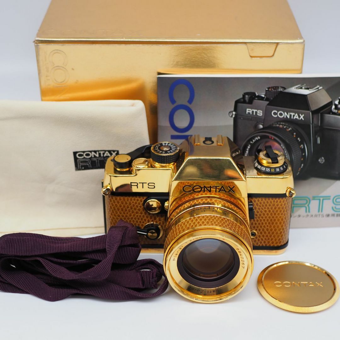 CONTAX - □ほぼ新品□コンタックス RTS ゴールド 50周年記念 CONTAX - □ほぼ新品□コンタックス RTS ゴールド 50周年記念