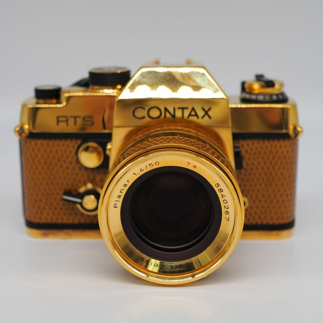 CONTAX - □ほぼ新品□コンタックス RTS ゴールド 50周年記念 CONTAX - □ほぼ新品□コンタックス RTS ゴールド 50周年記念