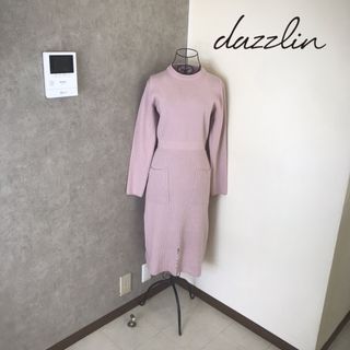 ダズリン(dazzlin)のダズリン♡1度着用　ニットワンピース (ひざ丈ワンピース)