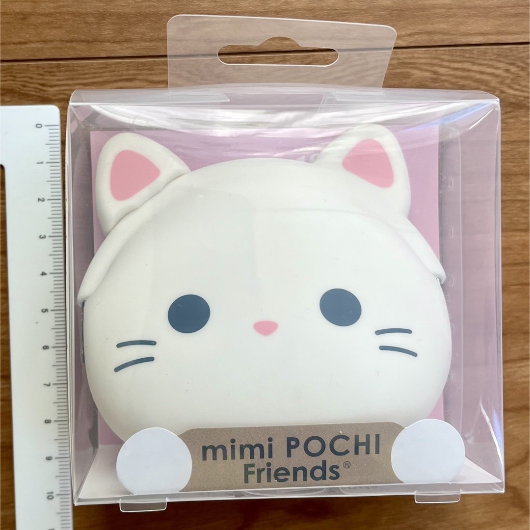 mimi  POCHI  fridnds   ミミポチフレンズ　ネコ　ミルク エンタメ/ホビーのおもちゃ/ぬいぐるみ(キャラクターグッズ)の商品写真