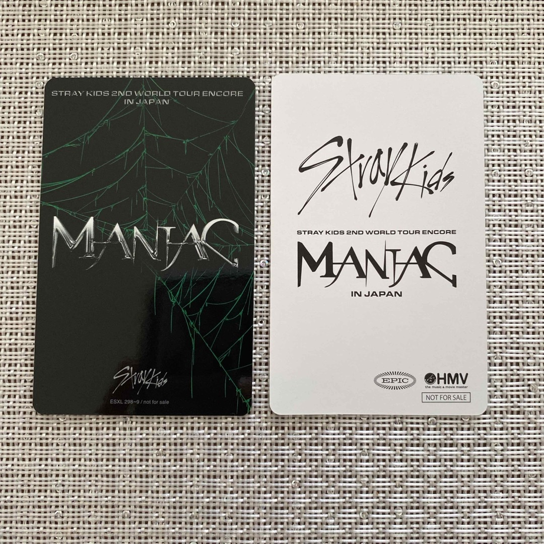 Stray Kids(ストレイキッズ)のstraykids スンミン トレカ maniac hmv アンコン 特典 エンタメ/ホビーのCD(K-POP/アジア)の商品写真