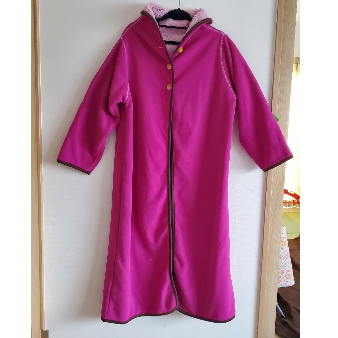 NuKME　ﾇｯｸﾐｰ　着る毛布　ピンク系　大人用　難有　ポケット付き レディースのルームウェア/パジャマ(ルームウェア)の商品写真