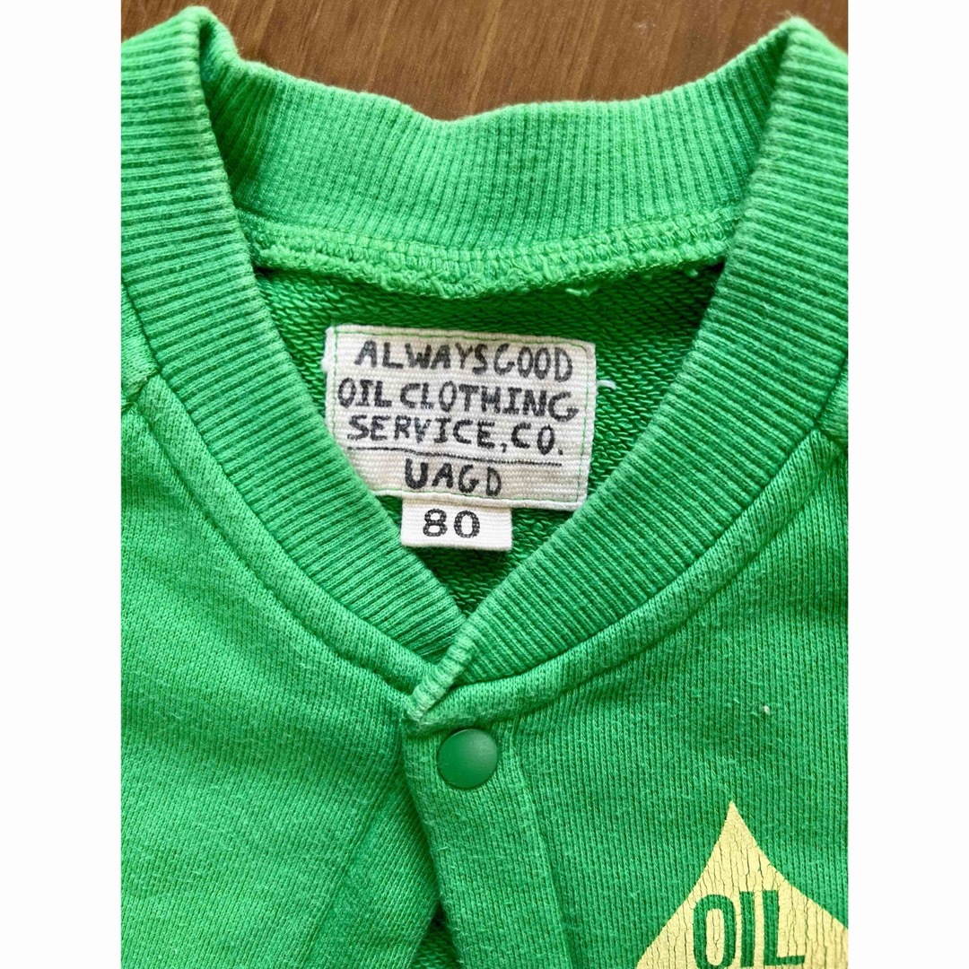 OIL(オイル)のOIL CLOTHING SERVICEのロンパース キッズ/ベビー/マタニティのベビー服(~85cm)(ロンパース)の商品写真