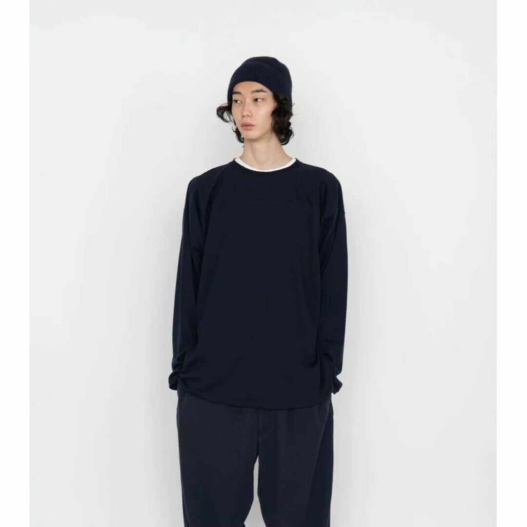 nanamica(ナナミカ)のnanamica ナナミカ Merino Wool Football Shirt メンズのトップス(ニット/セーター)の商品写真